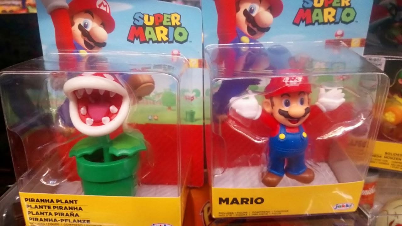 Juguetes Mario Bros Mario y Flor Piraña